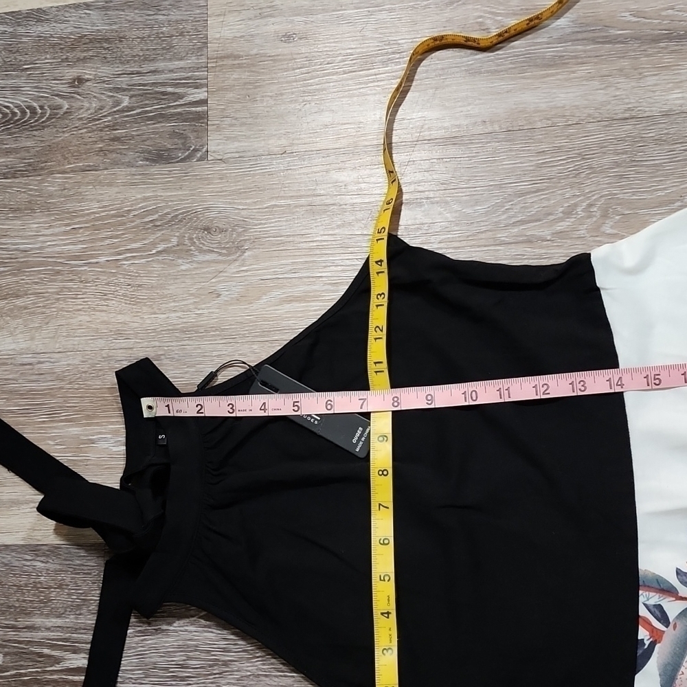 💛 Ouges medi dress size S cotton and spandex NWT - image 6